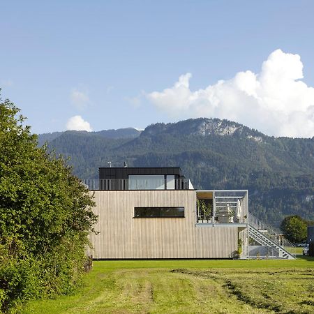 Architektenhaus Rhaa Mit Terrassen Altach Esterno foto