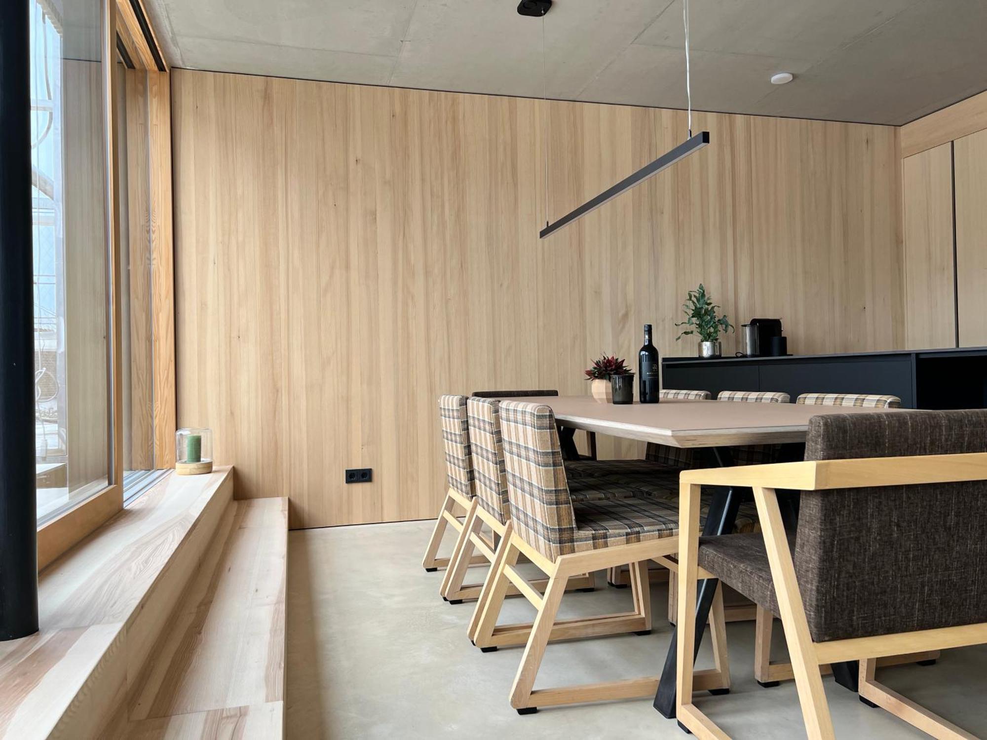 Architektenhaus Rhaa Mit Terrassen Altach Esterno foto