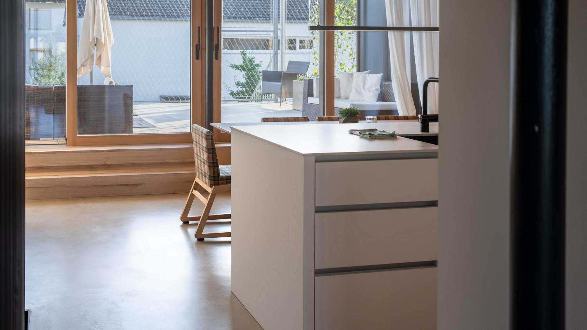 Architektenhaus Rhaa Mit Terrassen Altach Esterno foto