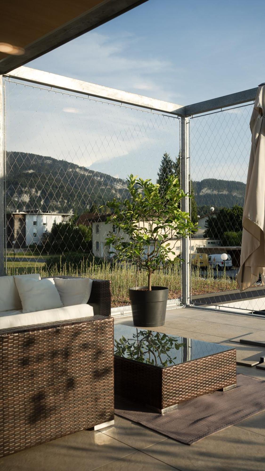 Architektenhaus Rhaa Mit Terrassen Altach Esterno foto