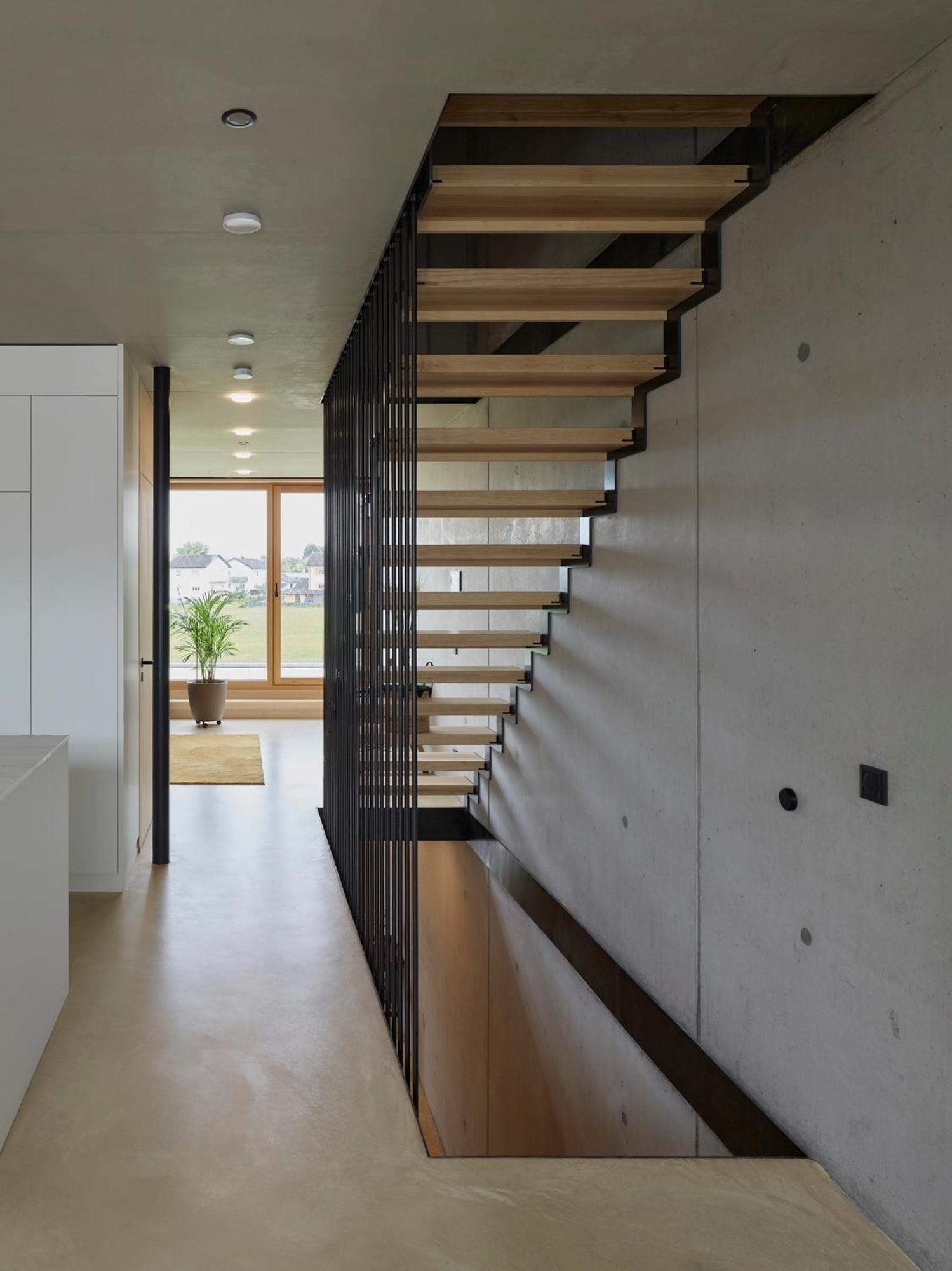 Architektenhaus Rhaa Mit Terrassen Altach Esterno foto