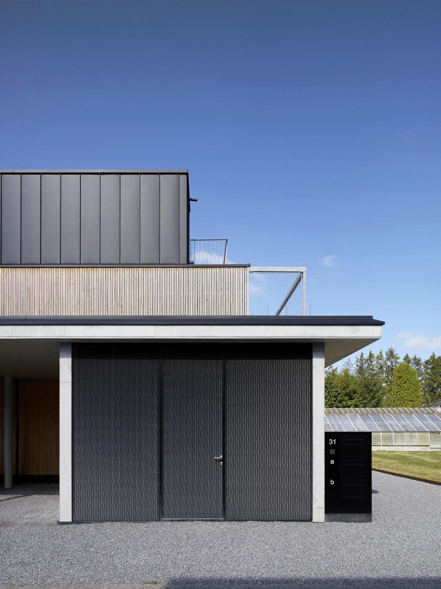 Architektenhaus Rhaa Mit Terrassen Altach Esterno foto