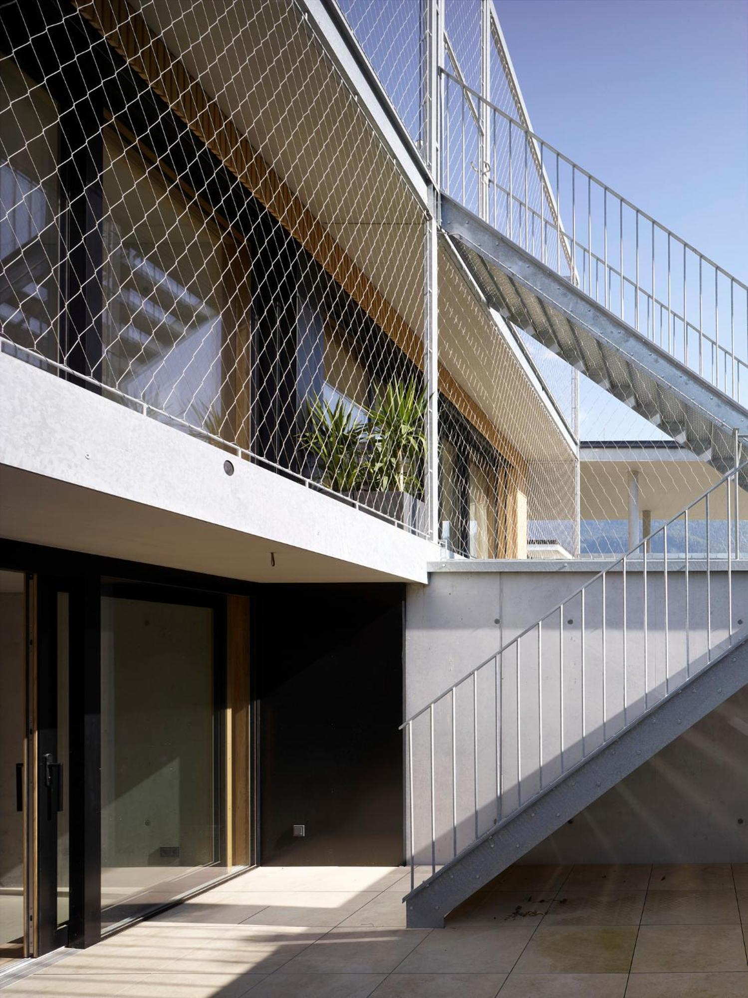 Architektenhaus Rhaa Mit Terrassen Altach Esterno foto